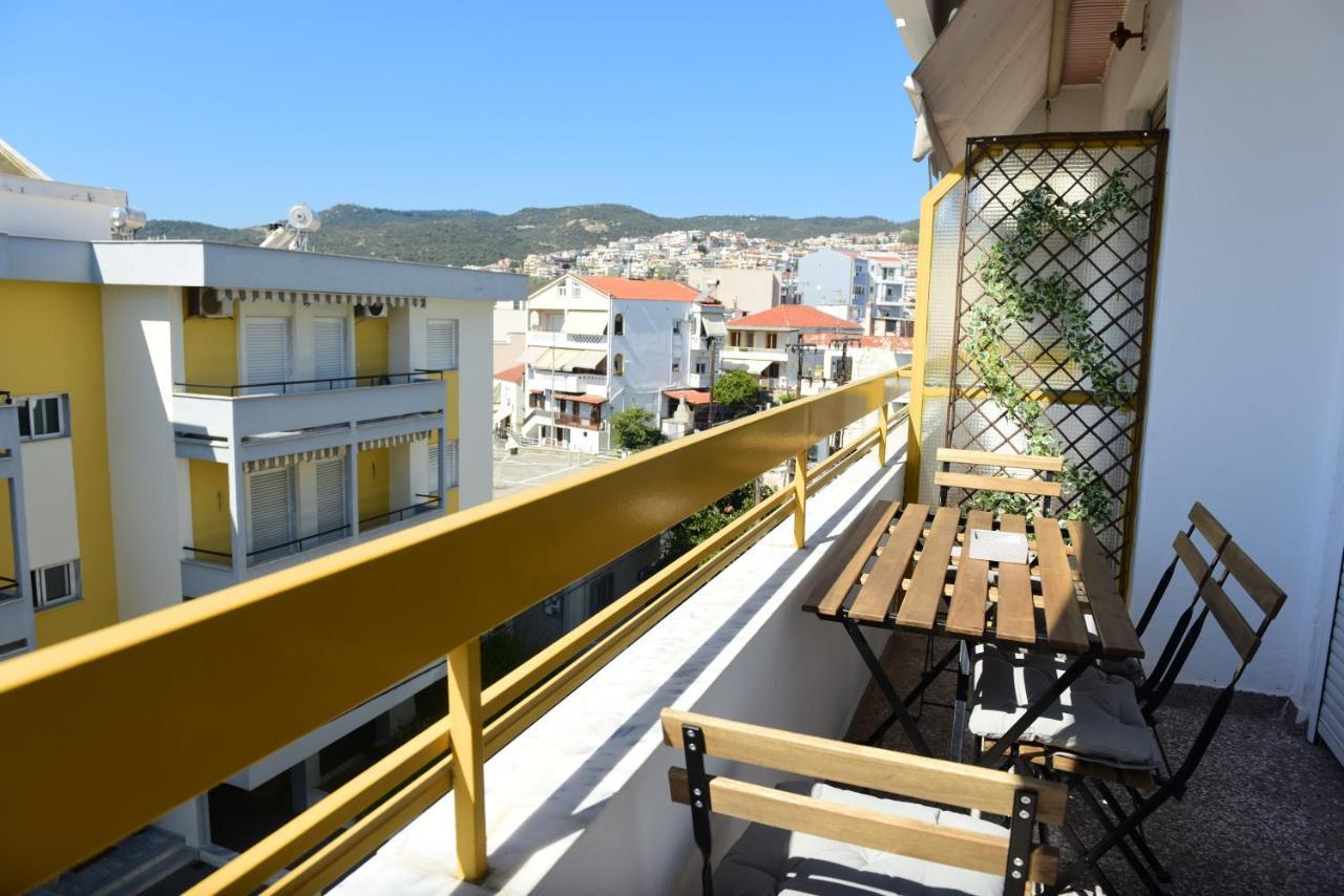 Urban Kalamitsa Beach Appartment Kavála ภายนอก รูปภาพ