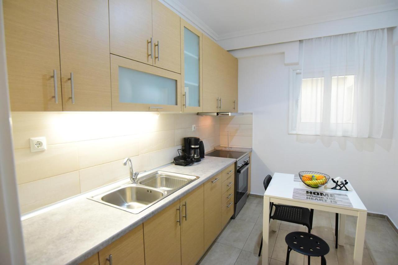 Urban Kalamitsa Beach Appartment Kavála ภายนอก รูปภาพ